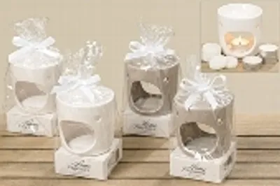 Produktbild von Duftlampe Aromabrenner Duftstövchen mit Teelichter und Duftwachs