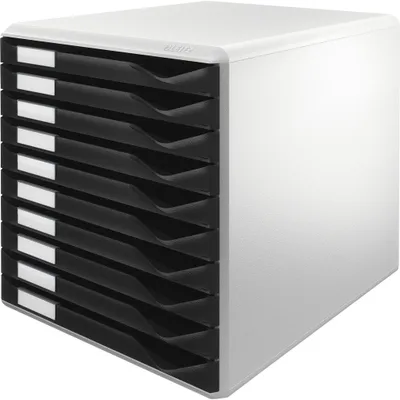 Obrázok produktu pre Leitz 52810095, 10 zásuvka/zásuviek, Plast, Čierna, Šedá, 4,3 kg, 285 x 355 x 290 mm