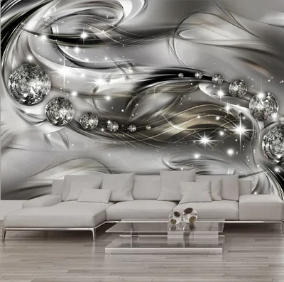 Produktbild von Fototapete selbstklebend Abstrakt 343x256 cm Tapete Wandtapete Wandbilder Klebefolie Dekofolie Tapetenfolie Wand Dekoration Wohnzimmer - Diamant a-A-0168-a-d