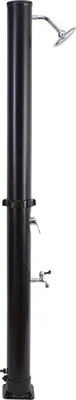 Image de Douche solaire MOOREA noire 18L