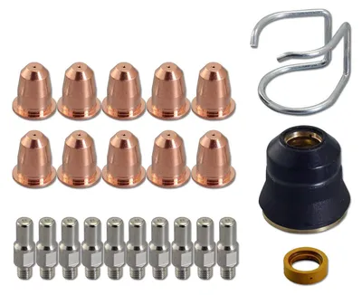 Image de Électrode plasma PR0110, buses plasma 0.8 PD0116-08, 23 pièces