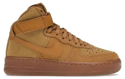 Productafbeelding van Nike Air Force 1 High LV8 3 Wheat (voor meisjes) - EU 35.5