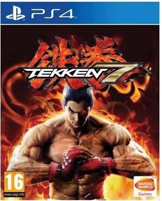 The cover art for the video game TEKKEN 7 for PlayStation 4.