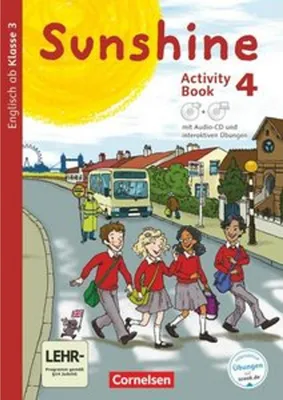 Produktbild von Sunshine - Allgemeine Ausgabe 4. Schuljahr - Activity Book mit interaktiven Übungen auf scook.de