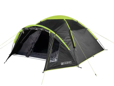 Produktbild von TENTCAMP | RYAN 4 | 4 Personen Kuppelzelt | Grau | Abgedunkelt