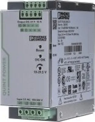 Obrázek produktu pro Phoenix Contact QUINT-PS/3AC/24DC/10, 240 W, 320 - 575 V, 45 - 65 Hz, 93%, 1100000 h, Šedá