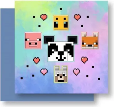 Immagine prodotto di Minecraft dekoratives Kissen Animali - 35X 35