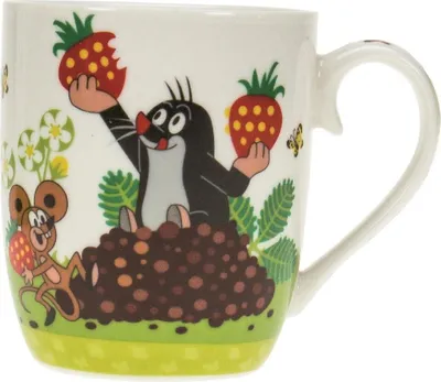 Produktbild von Trötsch Der kleine Maulwurf Kindertasse Erdbeere