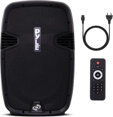 Zdjęcie produktu dla Głośnik Bluetooth Pyle Duży, 900 W Partybox, przenośny i na kółkach, z mocnym basem, USB/SD/AUX/FM, boombox