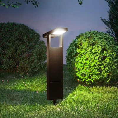 Immagine prodotto di Lampade solari da giardino, set da 2 LUMISKY BRITY, LED bianco caldo, impermeabili IP65, 16,2 x 2,8 x 49 cm