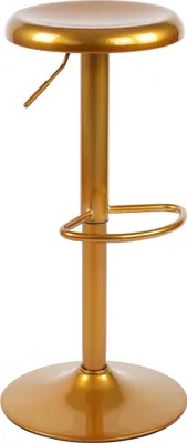 Produktbild von Barhocker Gold – r Hochhocker – Höhenverstellbar und 360° drehbar