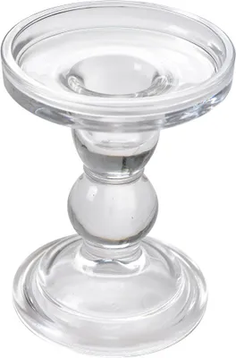 Produktbild von Clayre & Eef Kerzenständer Ø 9x11 cm Transparant Glas