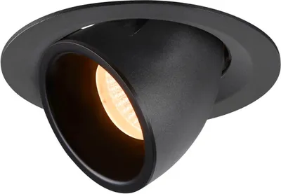 Produktbild von SLV 1005921 NUMINOS GIMBLE M, Deckeneinbauleuchte schwarz 2700K 20°