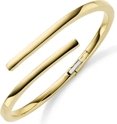 Produktbild von Armspange 60x50mm offener Armreif Armband aus 585 Gold Gelbgold Breite 4mm