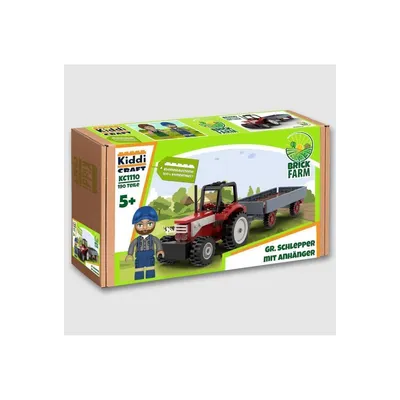 Produktbild von Kiddicraft KC1110 Großer Schlepper mit Anhänger