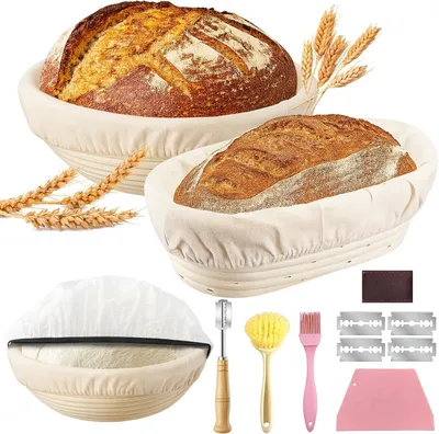 Image de Omgoods - Ensemble de boîtes de cuisson pour pain et riz - Ensemble de cuisson complet