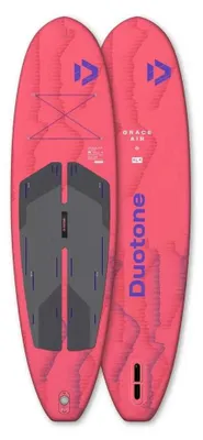 Immagine prodotto di Tavola da paddle surf gonfiabile Duotone Grace Air SLS, 10'4", rosa. Dimensioni: 264,16 cm. Colore: rosa