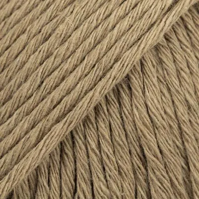 Produktbild von Drops Baumwolle Light Uni Colour 22 Brown Strickgarn