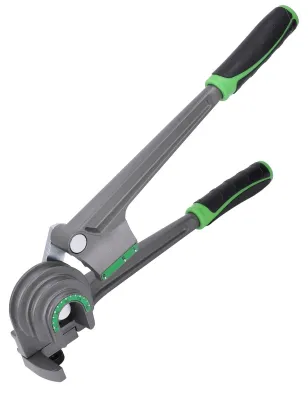 Obrázek produktu pro Ohýbač trubek 3-v-1 - Nástroj na ohýbání 180 stupňů - Vnější průměr 1/4/3/8/1/2 palce - Hliníková konstrukce - Vhodný pro opravy HVAC - Ohýbání