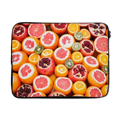 Produktbild von MuchoWow® Laptop Hülle 15 Zoll Obst - Zitrusfrüchte - Orange Laptoptasche - Laptoptasche - Sleeve - Rundum-Schutz