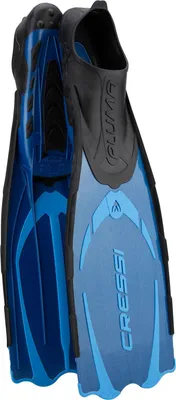 Produktbild von CRESSI Pluma Fins Blau/Hellblau 37/38 Premium Schnorchelflossen Erwachsene Unisex