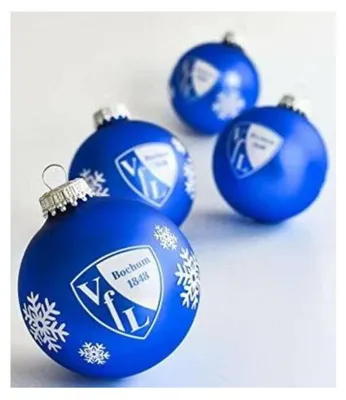 Produktbild von VfL Bochum Weihnachtskugeln 4er-Set