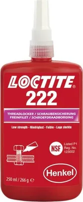 Zdjęcie produktu dla LOCTITE 222 klej do zabezpieczania śrub 250 ml