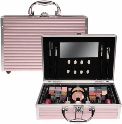 Produktbild von Treffina International Trading b.v. Kosmetikkoffer soft pink groß
