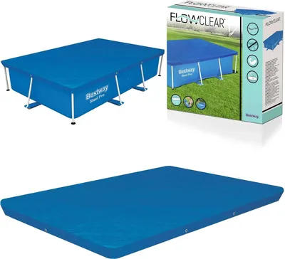 Produktbild von Abdeckung für Rahmenpool 259 x 170 cm Bestway 58105