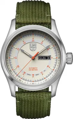 Produktbild von Luminox XL.1907.NF Atacama Field Automatik 20 ATM elfenbein grün Herren Uhr NEU