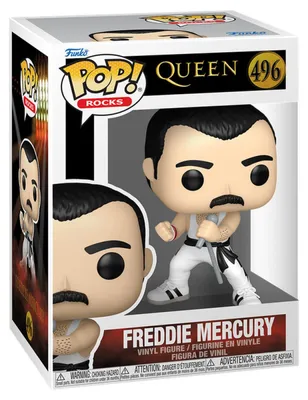 Produktbild von Funko Pop! Rocks: Queen - Freddy Mercury #496