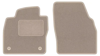 Produktbild von Vordere Auto Fußmatten Velours für: Skoda Fabia IV 2021- Schrägheck beige