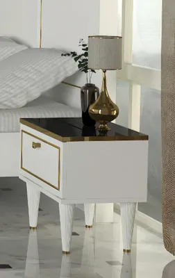 Immagine prodotto di Comodini Console Tavolino Comodino Cassetto Comodino Camera da letto