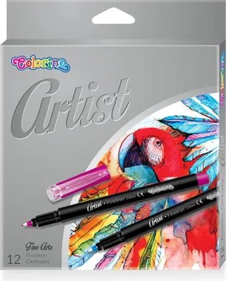 Image de Artist Thinner Pens 12 couleurs