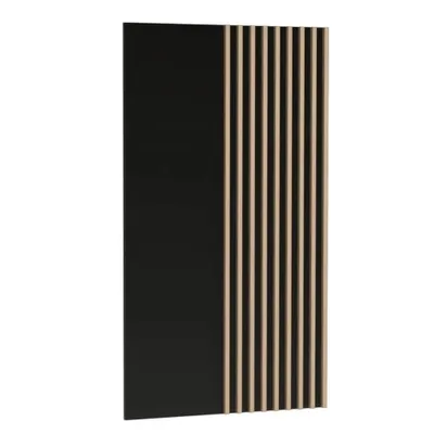 Zdjęcie produktu dla Kondela Panel listwowy na ścianę Koli C-10 - dąb rzemieślniczy / czarny