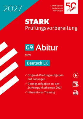 Produktbild von STARK Deutsch LK - Abitur 2027 NRW - Prüfungsvorbereitung