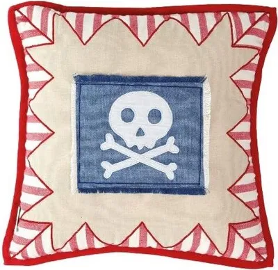 Produktbild von Win Green Piratenkissen, 100% Baumwolle, 42cm x 42cm