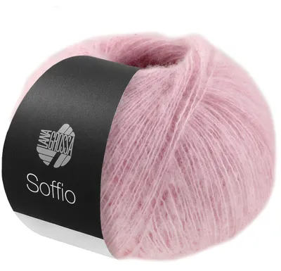 Produktbild von Lana Grossa - Soffio 0001 rosa
