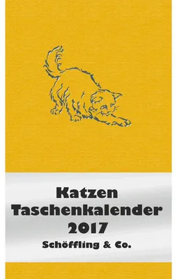 Image de Calendrier de poche Katzen 2017