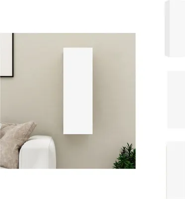 Immagine prodotto di mobile TV vidaXL bianco 30,5x30x90 cm in legno - Mobili TV