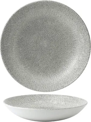 Obrázok produktu pre CHURCHILL Raku Jasper Grey hlboký tanier, ø: 182 mm