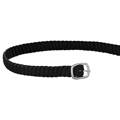 Produktbild von Sprenger Sporenriemen Perlon Schwarz 50cm verchromt Schnalle 50mm
