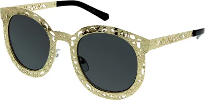 Zdjęcie produktu dla Damskie okulary przeciwsłoneczne OEM Oval Vintage Gold