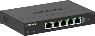Produktbild von NETGEAR MS305E, Unmanaged, 2.5G Ethernet (100/1000/2500), Vollduplex, Wandmontage