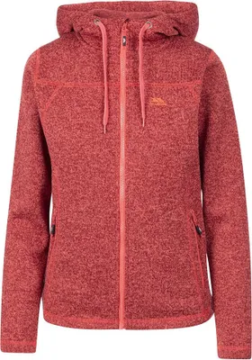 Produktbild von Trespass Odelia B Fleece Mit Durchgehendem Reißverschluss Rot XL Frau Rot XL