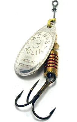 Produktbild von Mepps Aglia Silber - 3 - 6,5 g - Lose