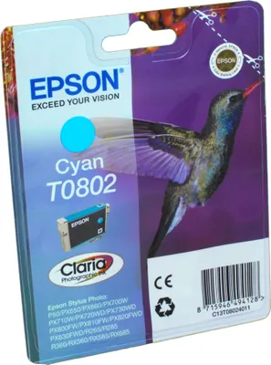 Immagine prodotto di Epson - Cartuccia d'inchiostro Epson T0802 Blu | 1 pezzo