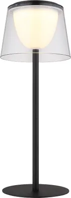 Immagine prodotto di Lampada da tavolo a LED, per interni ed esterni, batteria ricaricabile, dimmer touch, H 34 cm