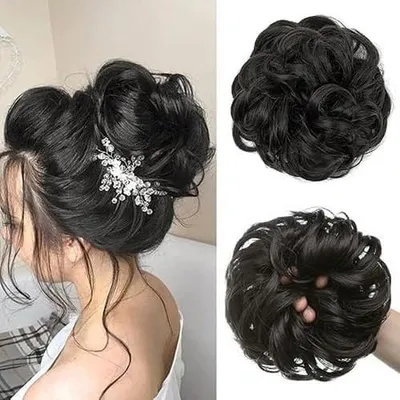 Immagine prodotto di Parrucca con elastico, ideale per chignon voluminosi e ricci
