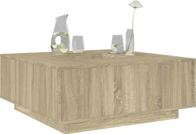 Produktbild von Möbel Couchtisch Sonoma-Eiche 100x100x40 cm Holzwerkstoff - Couchtische 3284051